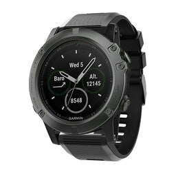 Garmin Instinct 3 - 50mm Silicone Strap (Black)