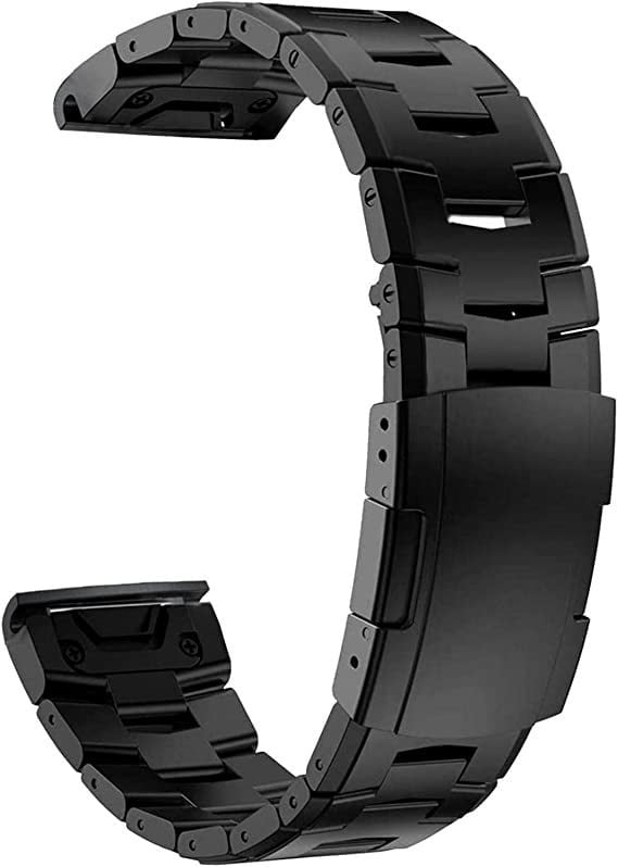 Garmin Tactix 8 - 51mm Titanium Strap (Black)