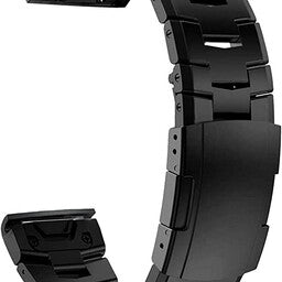 Garmin Instinct 3 - 50mm Titanium Strap (Black)