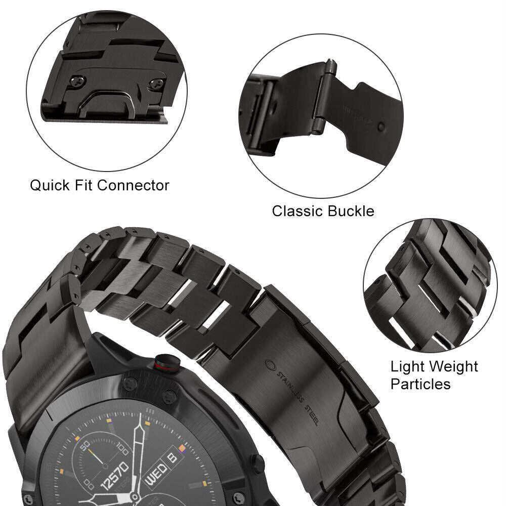 Garmin Tactix 7 Titanium Strap (Graphite)