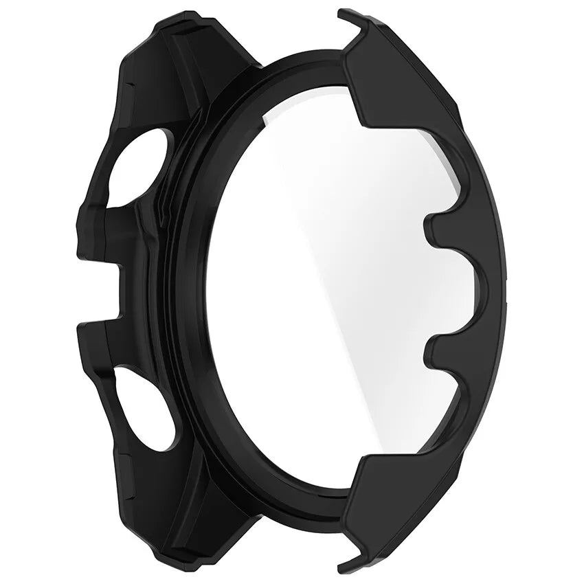 Garmin Fenix 8 - 51mm SOLAR Hard Case with Glass (Black/Orange)