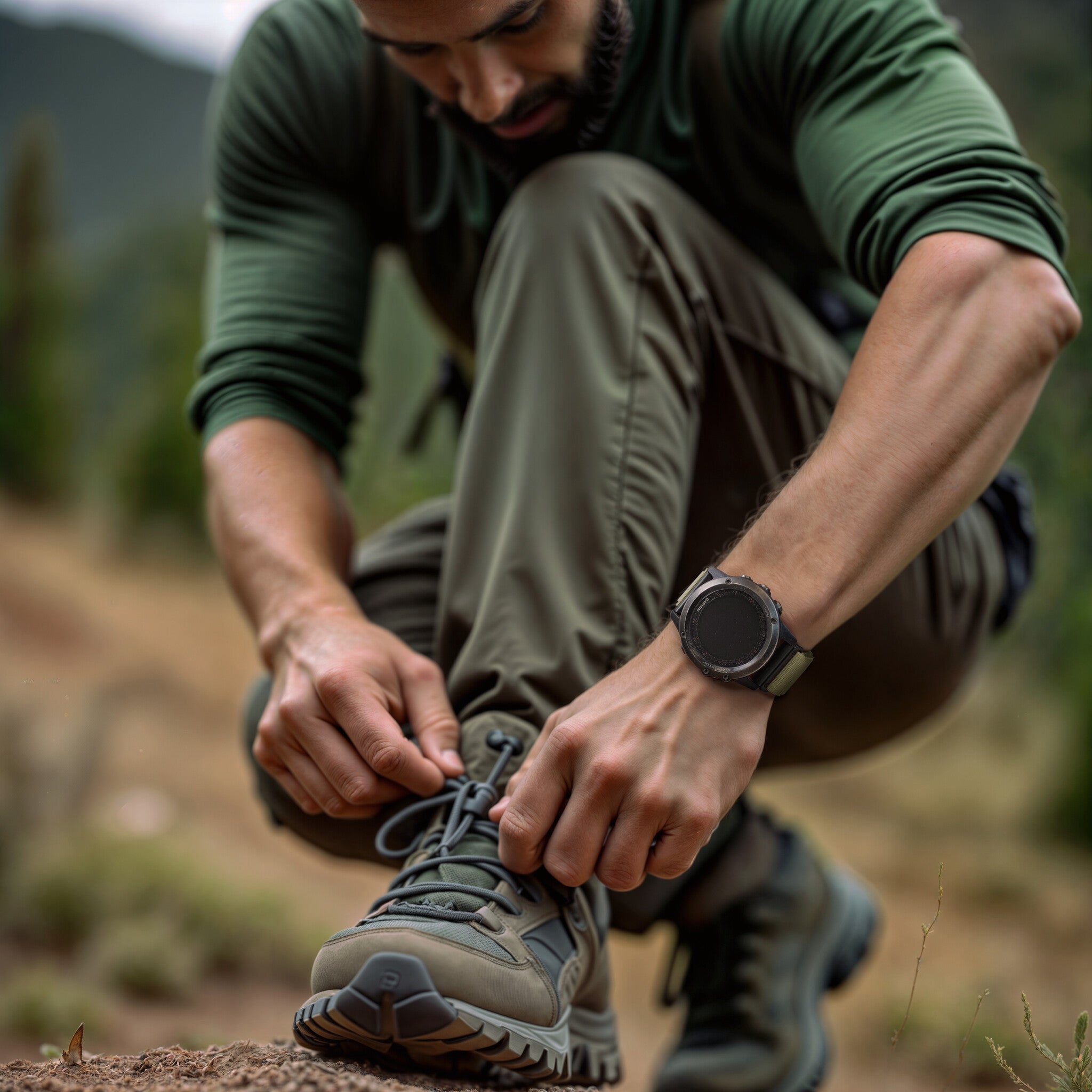 Garmin Tactix 8 - 51mm Alpine Strap (Olive Green)