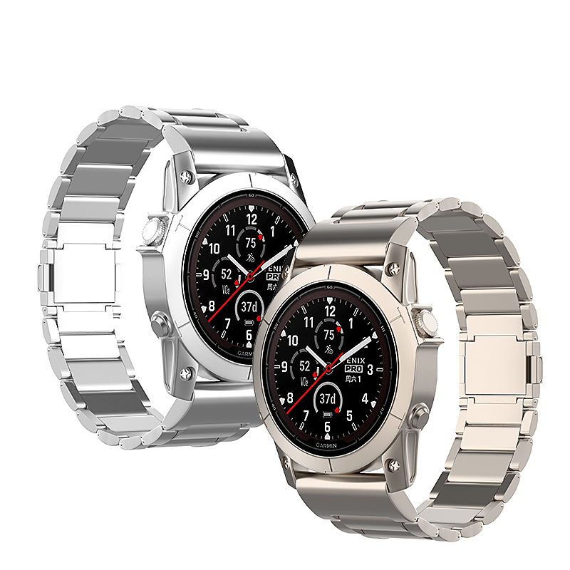 Garmin Fenix E Magnetic Titanium Strap (Titanium)