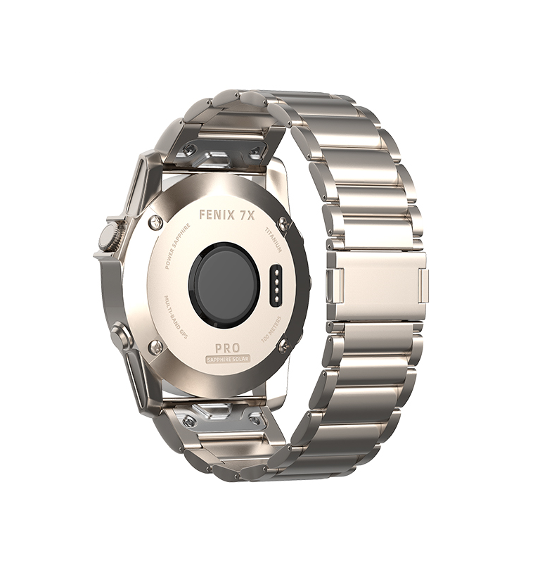 Garmin Fenix E Magnetic Titanium Strap (Titanium)