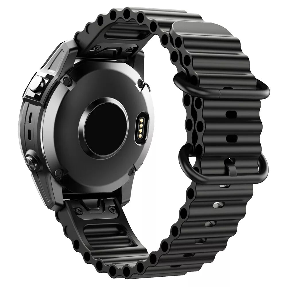 Garmin Tactix 8 - 47mm Ocean Strap (Black)