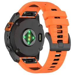 Garmin Instinct 3 - 50mm Sport Buckle Strap (Orange/Black)