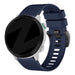 Bandz Garmin Fenix 5/6 Buckled Silicone Strap (Dark Blue)