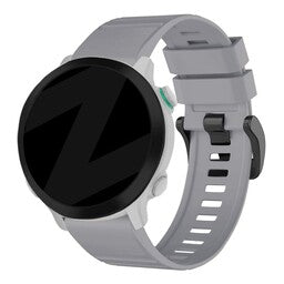 Bandz Garmin Instinct 3 - 45mm Silicone Strap with Buckle (Grey)