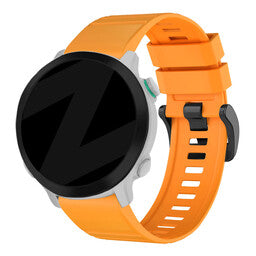 Bandz Garmin Instinct 3 - 50mm Silicone Strap with Buckle (Orange)