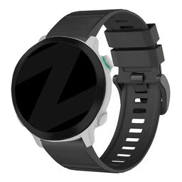 Bandz Garmin Instinct 3 - 50mm Silicone Strap with Buckle (Black)