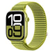 Strap-it Apple Watch Wave Nylon Strap (Field Green)