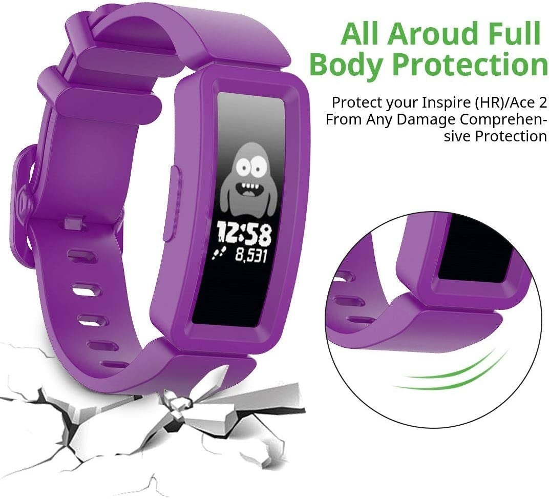 Fitbit Ace 2 Silicone Strap Purple