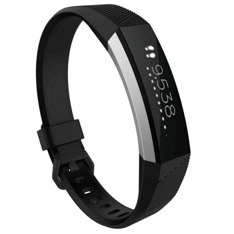 Fitbit Alta (HR) Silicone Strap (Black) - Main Image