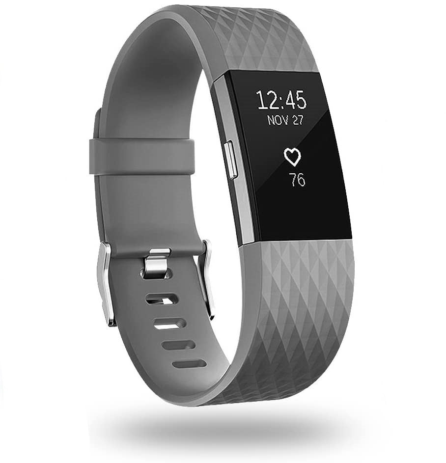 fitbit-charge-2-diamant-silicone-band-grijs