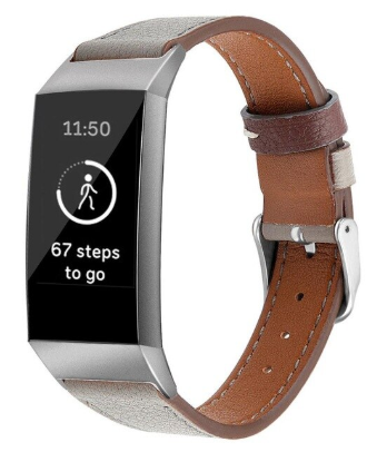 Charge 3 leather strap sale