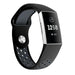 Fitbit Charge 3 Sport Strap (Black Grey)