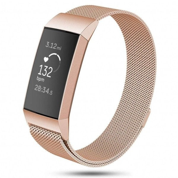 Fitbit Charge Milanese Strap (Rose Gold) - Main Image