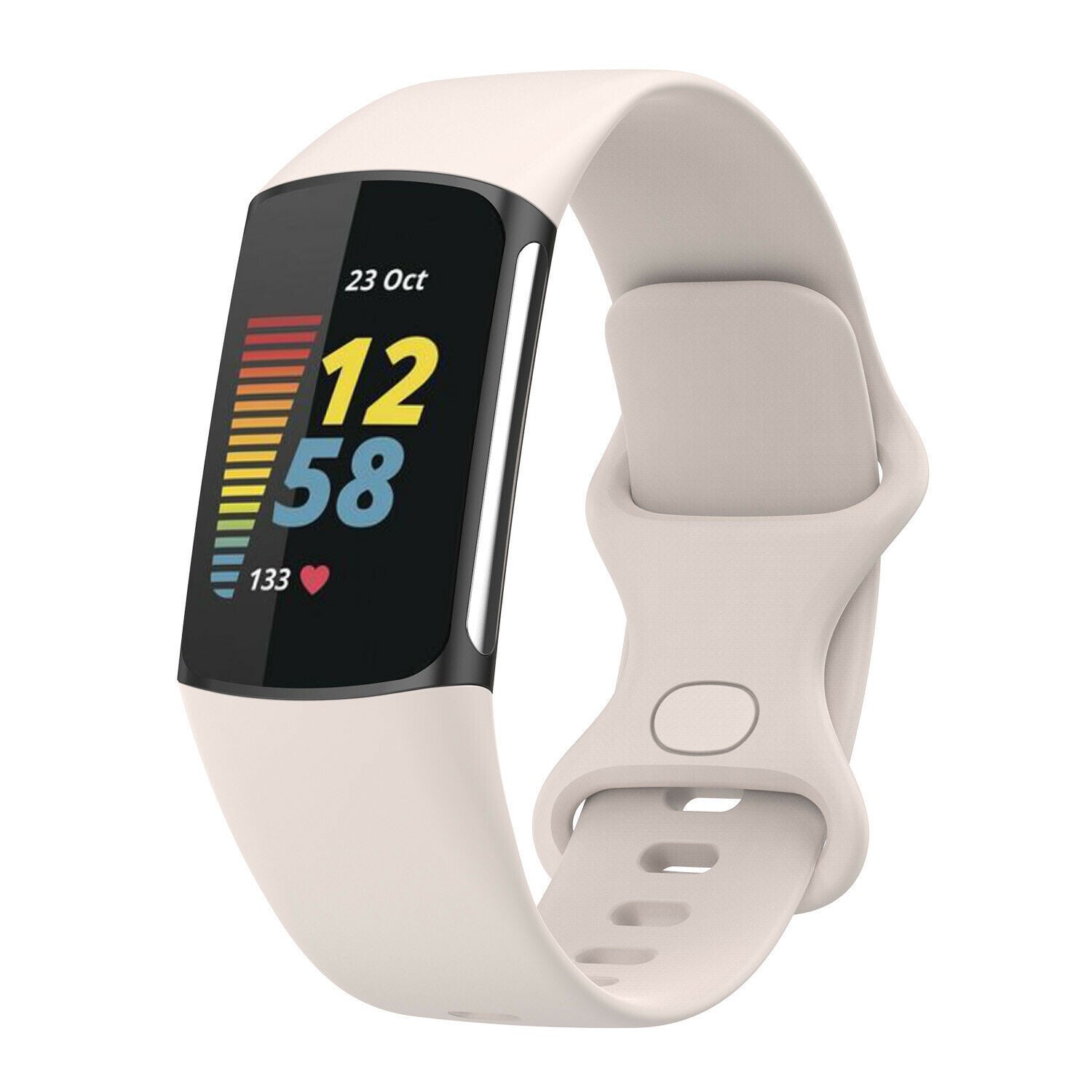 fitbit-charge-5-siliconen-bandje-zandroze