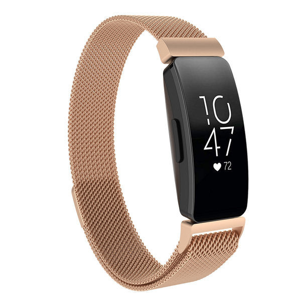 Fitbit Inspire Milanese Strap (Rose Gold) - Main Image