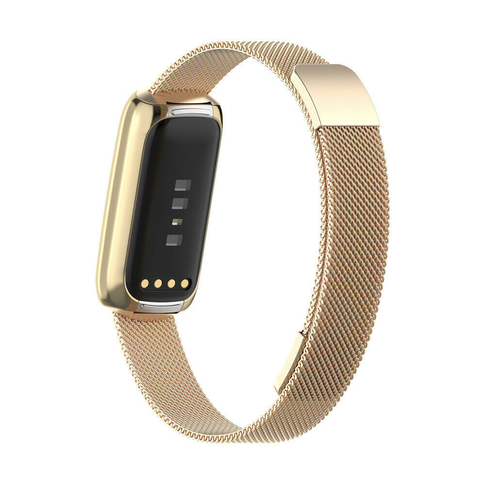 Fitbit Luxe Milanese Strap (Champagne Gold)