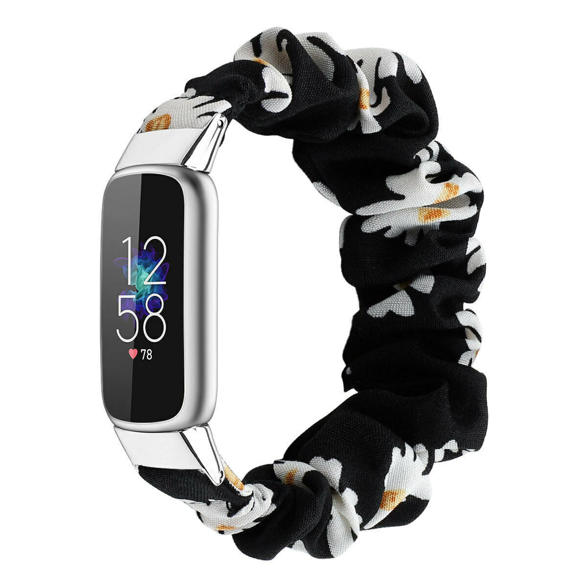 fitbit-luxe-scrunchie-blumen