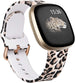 Lucky Leopard Fitbit Sense Strap