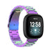 Fitbit Sense Steel Strap (Pearlescent)