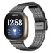 Fitbit Sense Fine Steel Strap (Black)