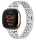 Silver Diamond Fitbit Sense Strap