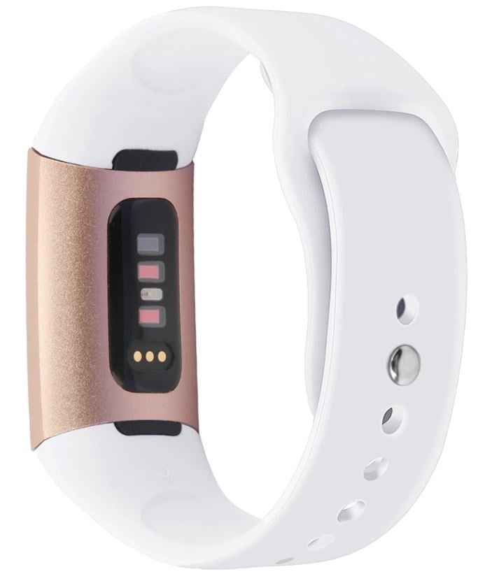 Fitbit charge 4 white band sale