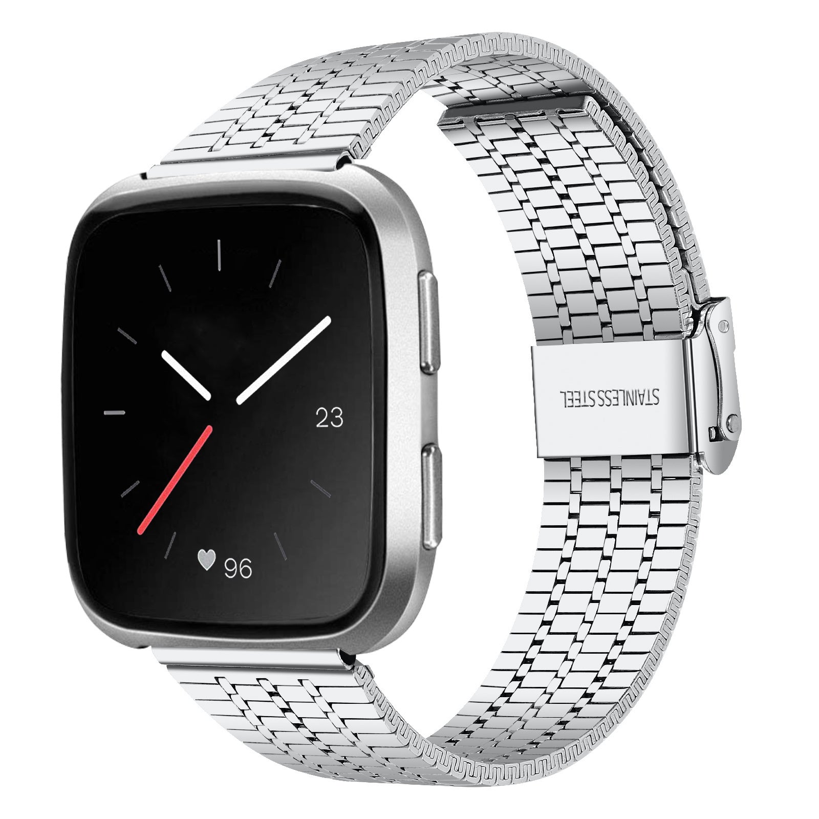 Fitbit Versa/Versa Fine Steel Strap (Silver) - Main Image