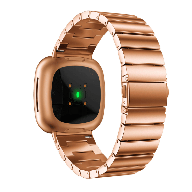 Fitbit Versa 3 Metal Strap Rose Gold