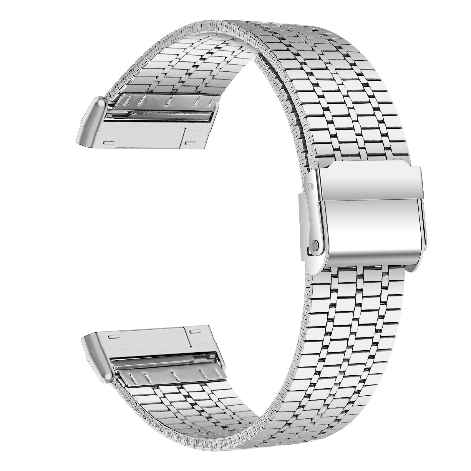 Fitbit Versa 3 Fine Steel Strap Silver