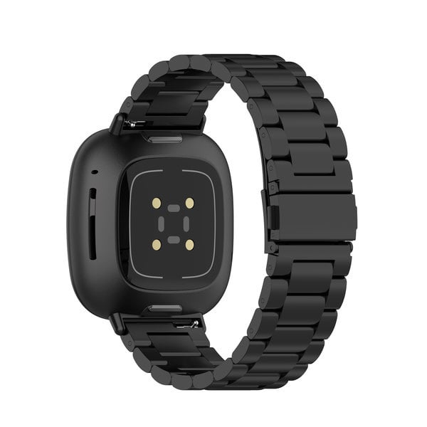 fitbit versa 3 fitbit sense gliederarmband schwarz 2