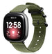Fitbit Versa 3 Nylon Strap with Buckle (Green)