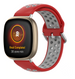 Fitbit Versa 3 Sport Strap (Red/Grey)