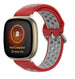 Fitbit Versa 3 Sport Strap (Red/Grey)