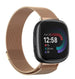 Fitbit Versa 4 Milanese Strap (Rose Gold)