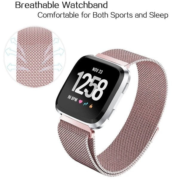 fitbit-versa-armband-milanese-rosa