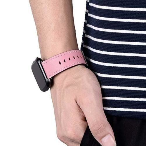 Fitbit Versa/Versa Leather Strap (Pink)