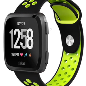 fitbit-versa-sport-armband-schwarz-gruen