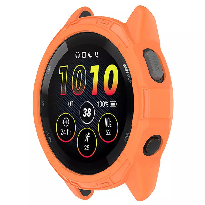 Garmin Forerunner 265 Rugged TPU Case (Orange)