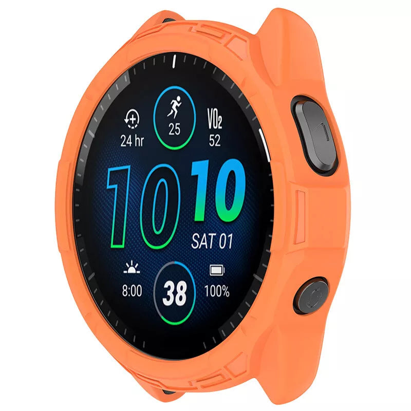 Garmin Forerunner 965 Rugged TPU Case (Orange)