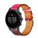 Fossil Gen 5 Leather Strap (Pink/RedBrown)