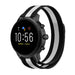 Fossil Gen 5 Milanese Strap (Black/White)