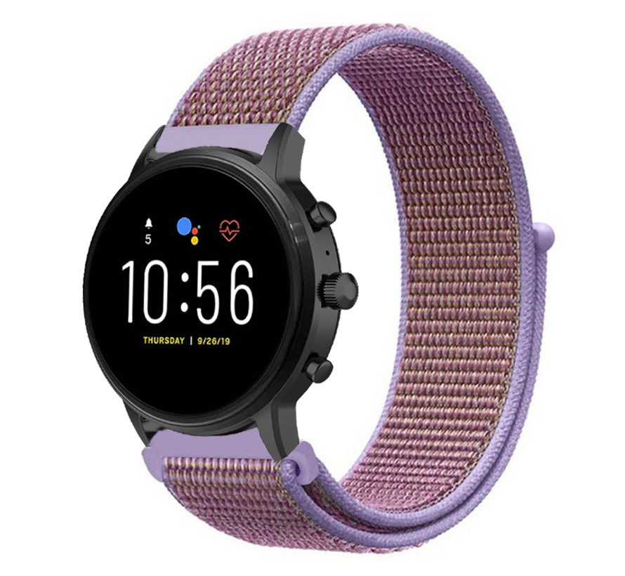 fossil-gen-5-nylon-band-lila