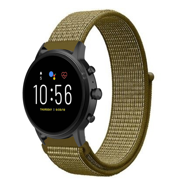 Fossil Gen Nylon Strap (Olive) - Main Image