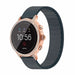 Fossil Gen 5e 42mm Elastic Strap (Dark Blue)
