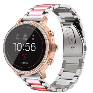 fossil-gen-5e-42mm-stalen-zilver-roze