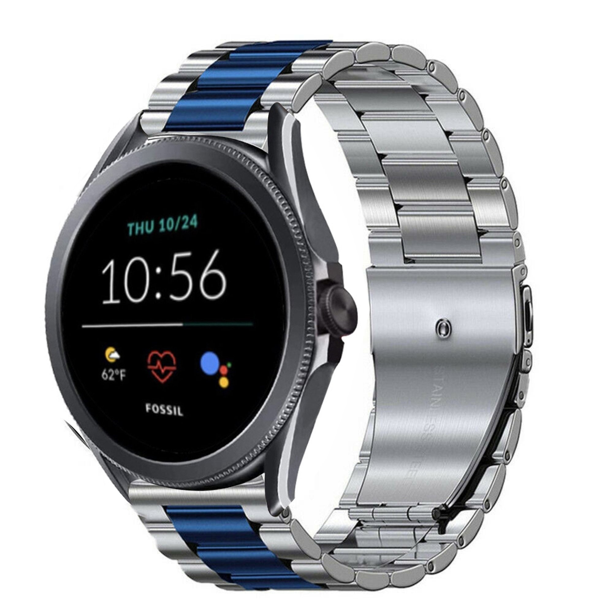 fossil-gen-5e-44mm-stalen-band-zilver-blauw